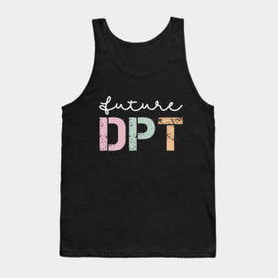 Cute Future Doctor of Physical Therapy Student Graduation Tank Top